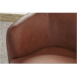 Parker Living Barolo - Vintage Whiskey All Italian Leather Swivel Club Chair