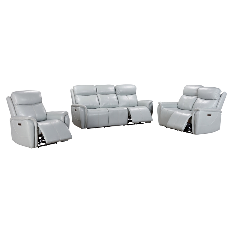 Parker Living Cascade - Seamist Grey Power Recliner P2