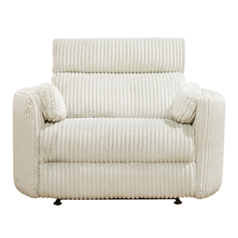 Parker Living Radius Xl Extra Wide Power Glider Recliner - Mega Ivory (Set of 2)