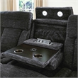 Parker Living Dalton - Lucky Charcoal Power Reclining Sofa Loveseat and Recliner