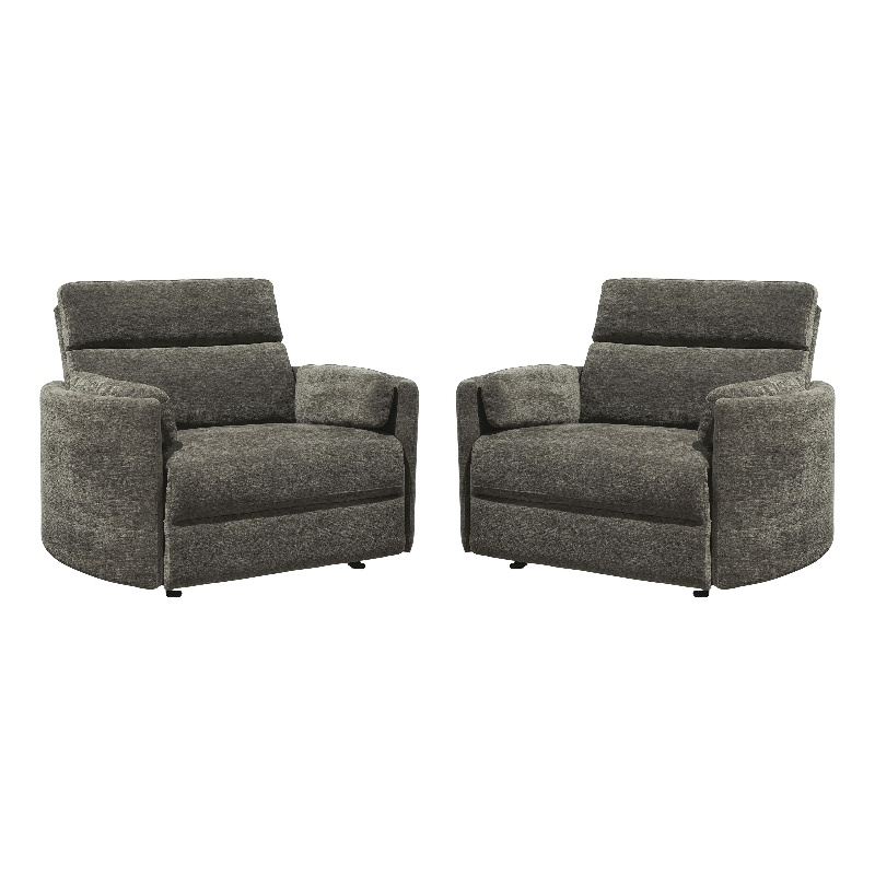 Parker Living Radius Xl - Krypton Extra Wide Power Glider Recliner Two Pack