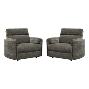 Parker Living Radius Xl - Krypton Extra Wide Power Glider Recliner Two Pack