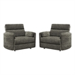 Parker Living Radius Xl - Krypton Extra Wide Power Glider Recliner Two Pack