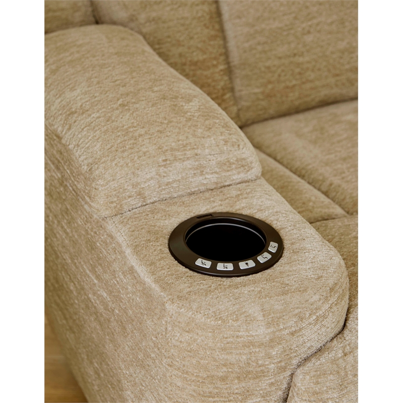 Parker Living Dalton - Lucky Fawn Power Reclining Sofa Loveseat and Recliner