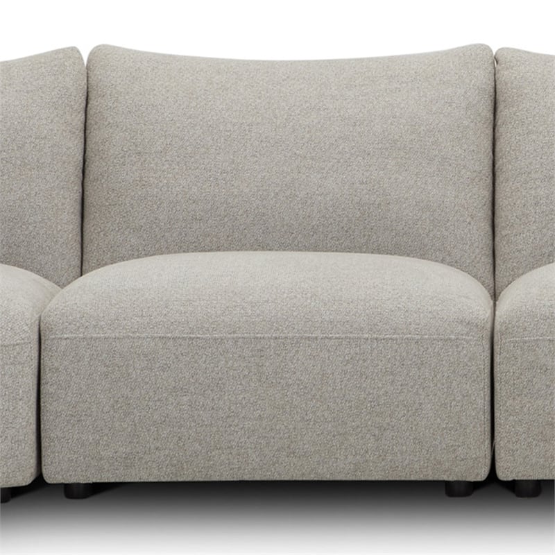 Parker Living Playful - Canes Cobblestone 6 Piece Modular Sectional