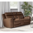 Parker Living Calgary - Autumn Umber Power Reclining Console Loveseat P2