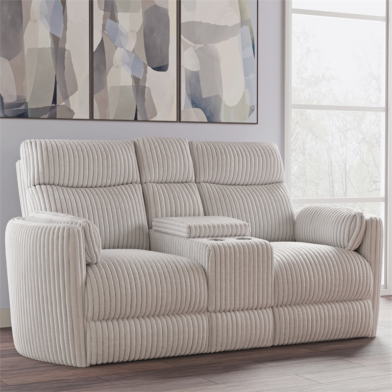 Parker Living Radius - Mega Ivory Power Reclining Sofa and Loveseat