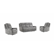 Parker Living Linus - Hudson Grey Power Reclining Sofa and Two Recliners