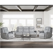 Parker Living Linus - Hudson Grey Power Reclining Sofa and Two Recliners