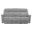 Parker Living Linus - Hudson Grey Power Reclining Sofa and Two Recliners