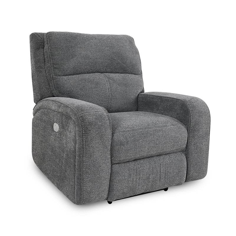 Parker Living Polaris - Bizmark Grey Power Reclining Sofa and Two Recliners