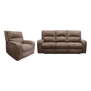 Parker Living Polaris - Kahlua Power Reclining Sofa and Recliner