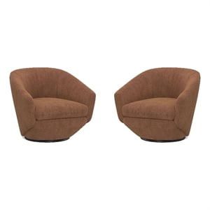 Parker Living The Twist - Elise Rust Swivel Chair Two Pack