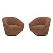 Parker Living The Twist - Elise Rust Swivel Chair Two Pack