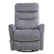 Parker Living Gemini - Capri Silver Swivel Glider Recliner Two Pack
