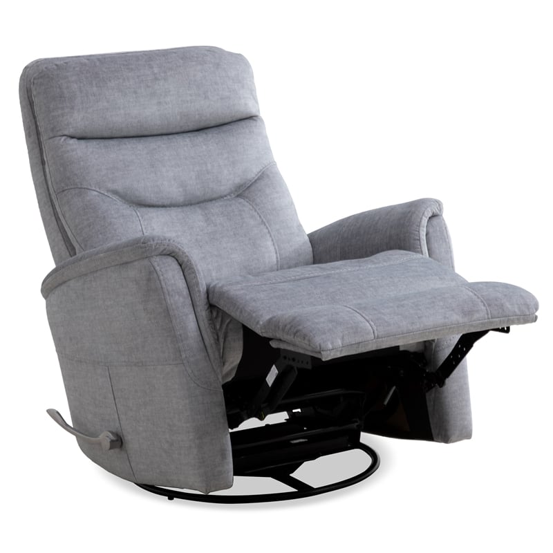 Parker Living Gemini - Capri Silver Swivel Glider Recliner Two Pack