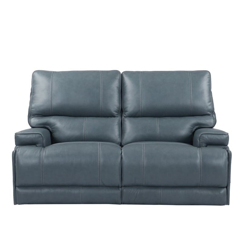 Parker Living Whitman Verona Azure Power Reclining Sofa and Loveseat