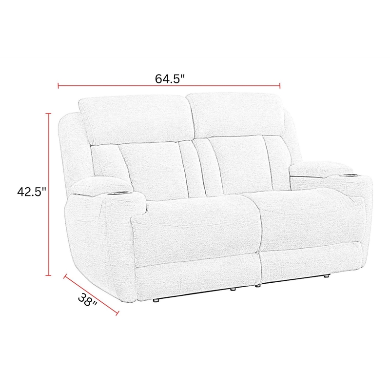 Parker Living Dalton - Lucky Fawn Power Reclining Sofa and Loveseat