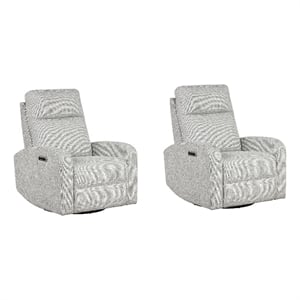 Parker Living Thriller Natural Beauty Multi Power Swivel Glider Recliner 2 Pack