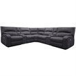 Polaris Slate 7 Piece Power Reclining Adjustable Headrests Sectional