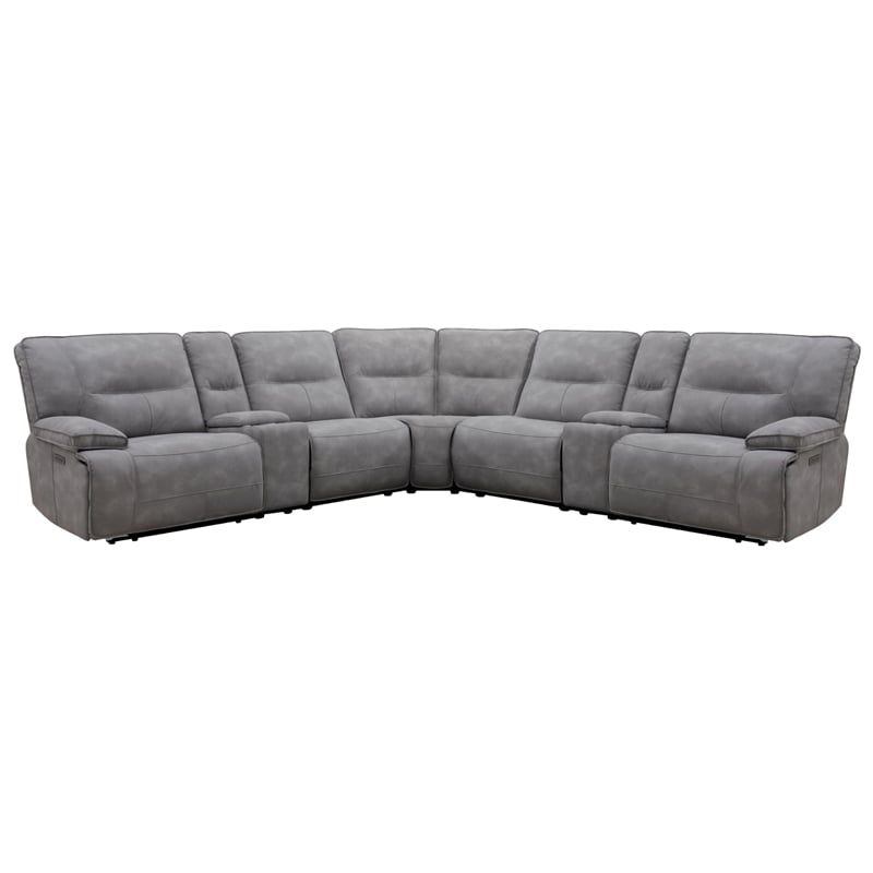 Gladiator Sky 7Piece Power Zero Gravity Reclining Adjustable Headrest Sectional
