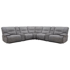 Gladiator Sky 7Piece Power Zero Gravity Reclining Adjustable Headrest Sectional