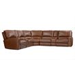 Rockford Verona Saddle 7 Piece Power Reclining Adjustable Headrests Sectional