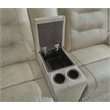 Caldwell Tahoe Fog 7 Piece Power Reclining Adjustable Headrests Sectional