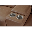 Momentum Cashew 7 Piece Power Reclining Adjustable Headrests Sectional