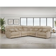 Dalton Lucky Fawn 7 Piece Power Reclining Adjustable Headrests Sectional
