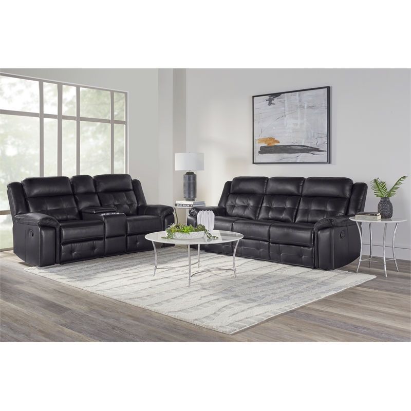 Parker Living Clayton Phantom Manual Console Loveseat
