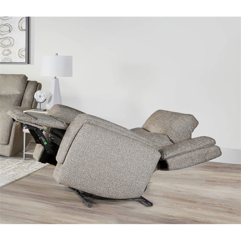 Parker Living Penfield Frappe Power Reclining Sofa and Two Recliners