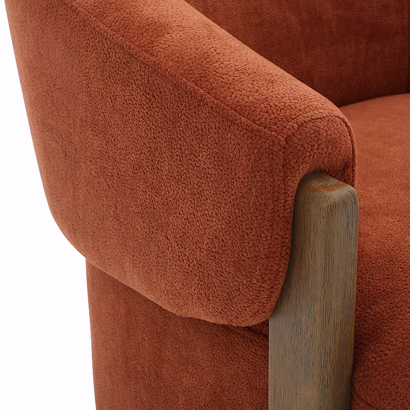 Parker Living Finley Island Rust Swivel Accent Chair