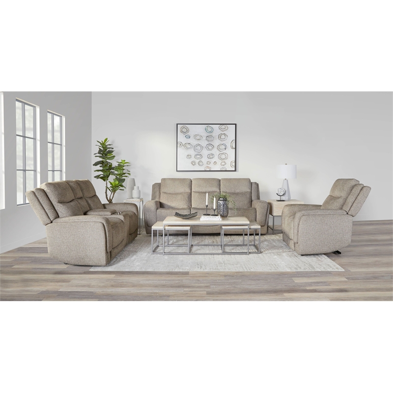 Parker Living Penfield Frappe Power Zero Gravity Recliner with Heat & Massage