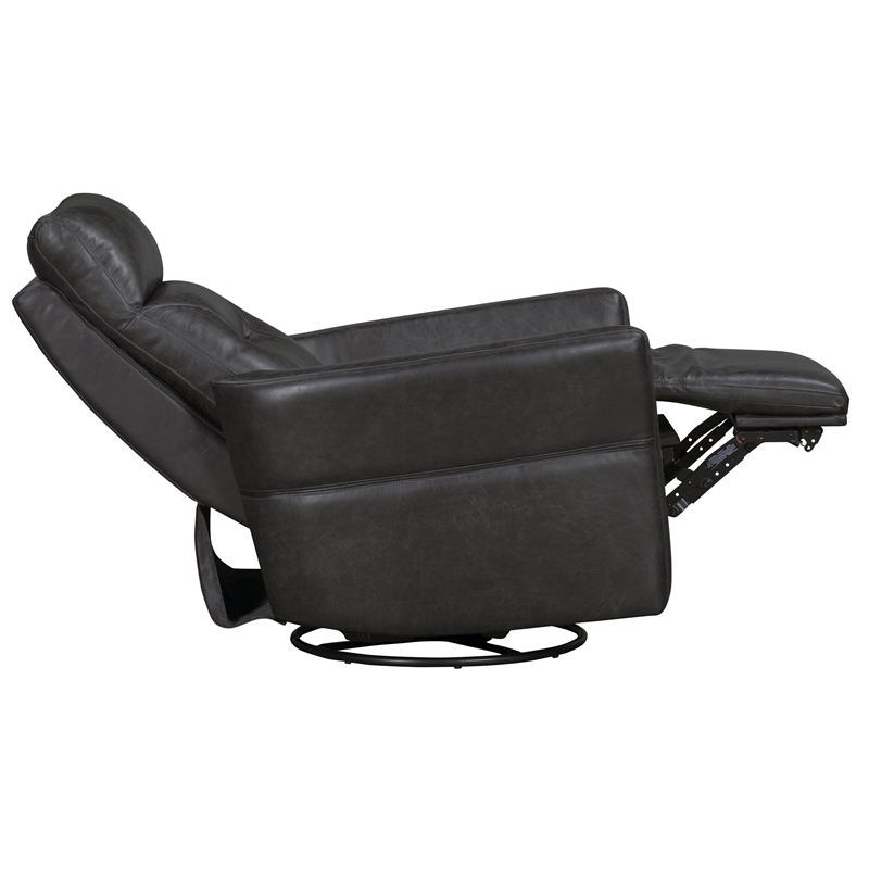 Parker Living Remmington Vintage Slate Power Swivel Glider Recliner Two Pack