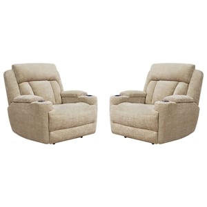 Parker Living Dalton Lucky Fawn Power Recliner Two Pack