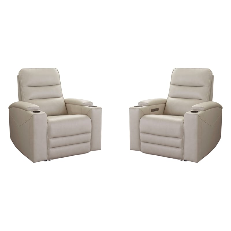 Parker Living Nexus Stone Power Zero Gravity Recliner Two Pack