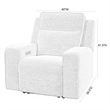 Parker Living Lancaster - Fluffy River Rock Power Zero Gravity Recliner P2