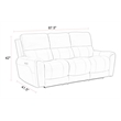 Parker Living Hancock - Apple Cider ZG Power Reclining Sofa and Loveseat