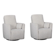 Parker Living Turner - Mascarpone Manual Swivel Glider Recliner Two Pack