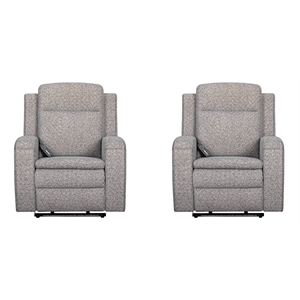 Parker Living Armstrong - Storm Power Recliner with Heat-Massage Two Pack