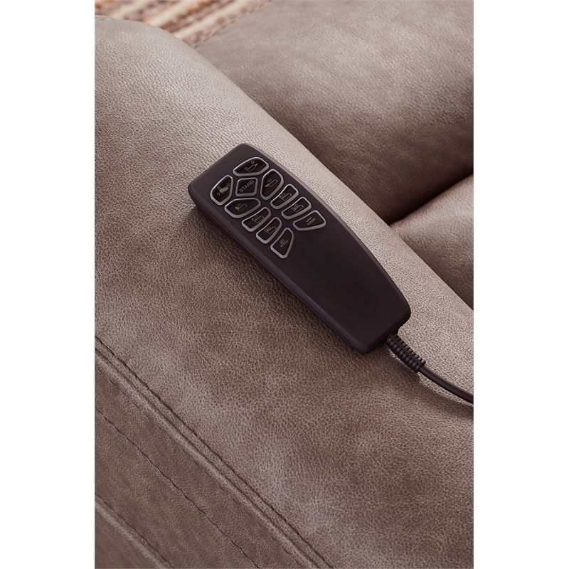 Parker Living Callahan - Brunette Power Lift Recliner with Heat Massage Two Pack