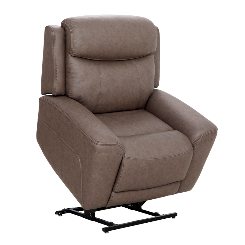 Parker Living Callahan - Brunette Power Lift Recliner with Heat Massage Two Pack