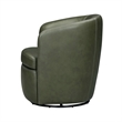 Parker Living Barolo - Sage Italian Leather Swivel Club Chair Two Pack