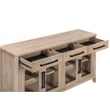Parker Living Breckenridge - Counter Table with 4 Stools and Buffet Server