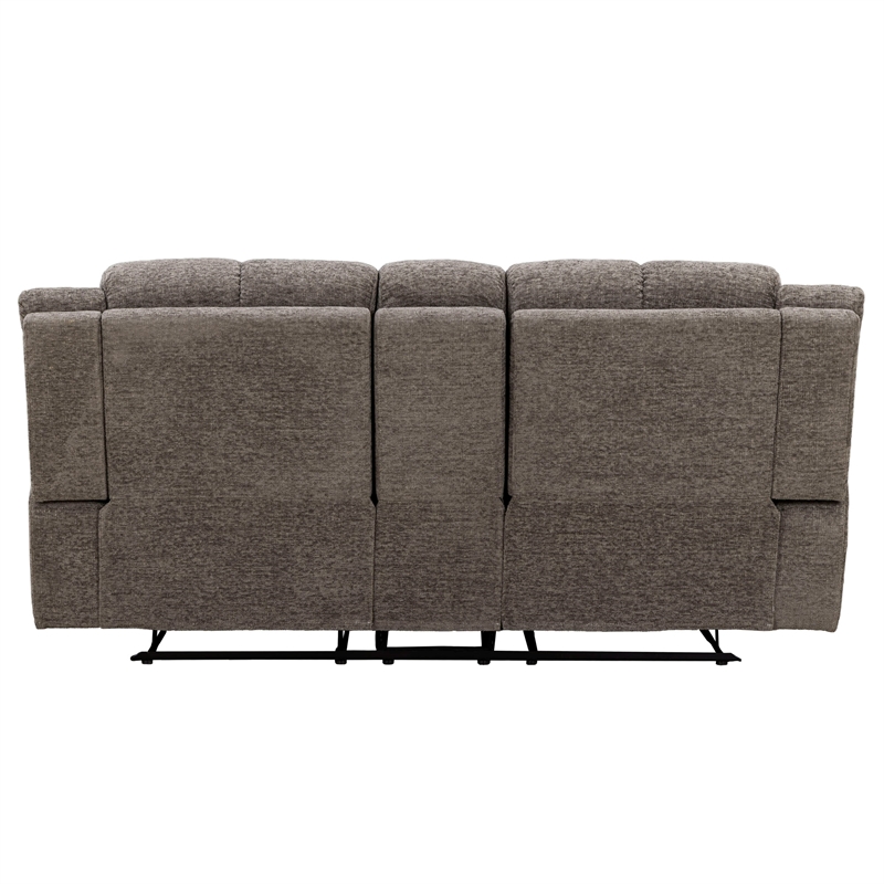 Parker Living Buster - Stone Manual Reclining Sofa Loveseat and Recliner