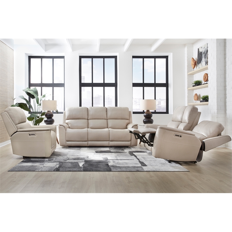 Parker Living Sal - Steamboat Quartz ZG Power Reclining Tilt Console Loveseat P3