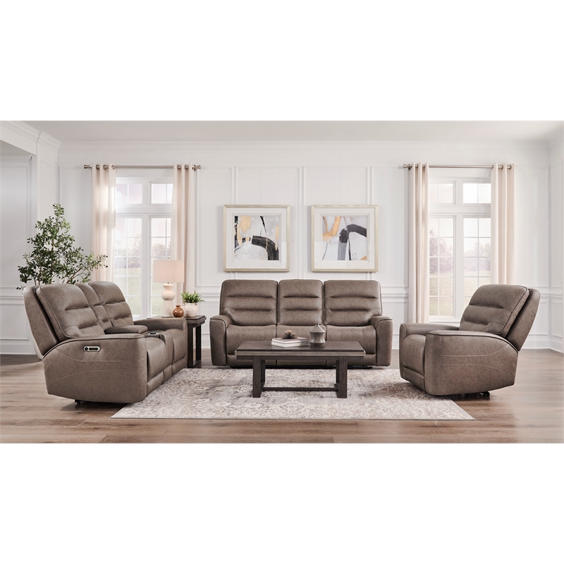 Parker Living Lawson - Sydney Brunette ZG Triple Power Reclining Sofa