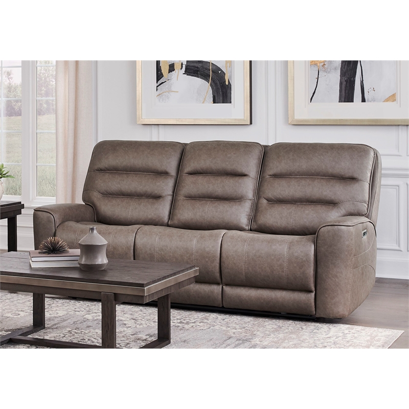 Parker Living Lawson - Brunette ZG Power Reclining Sofa Loveseat and Recliner