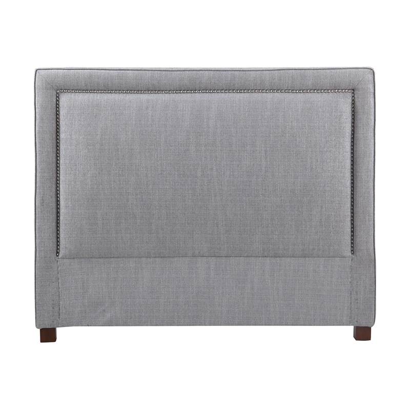 Parker Living Sleep Cody Traditional Fabric Queen Bed in Mineral Gray